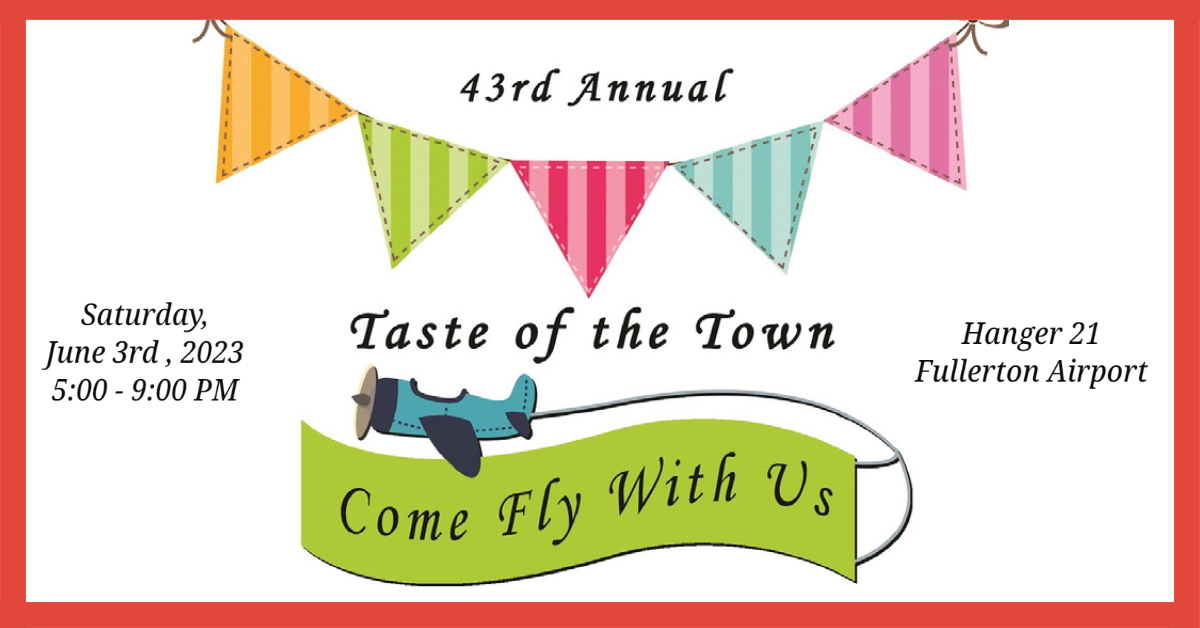 Taste of the Town Come Fly With Us
