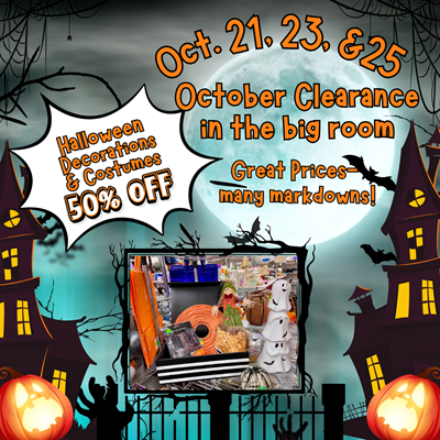 2025 October Clearance