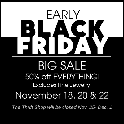 BLACK FRIDAY SALE