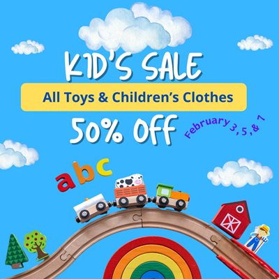 Kid's Sale week of 2/2