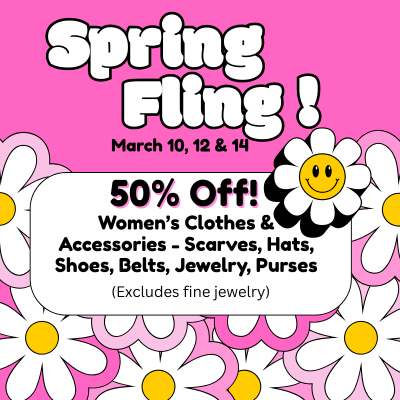 50% Off Women's Clothes and Accessories