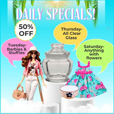 April 7, 9, 11 Sales