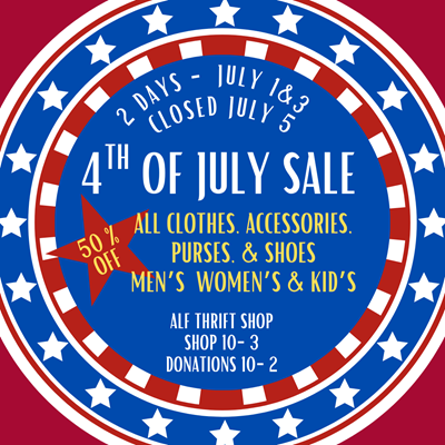4th of July Sale