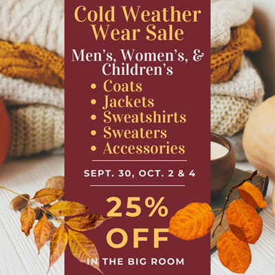 Cold Weather Sale