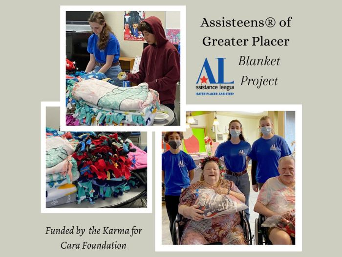 Assisteens® Deliver Blankets to Rock Creek Care Center