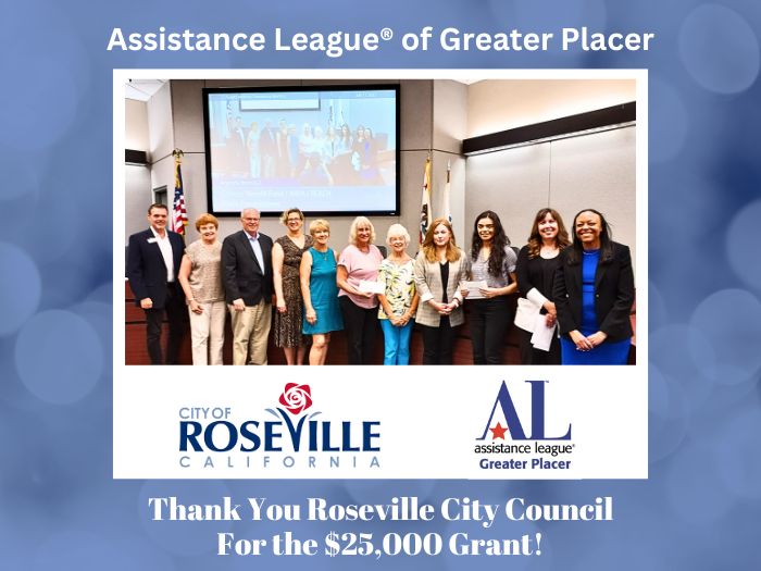 City of Roseville Presents $25,000 Grant for School Clothing