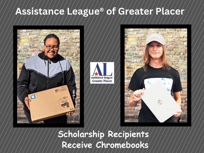 Scholarship Recipients Receive Chromebook
