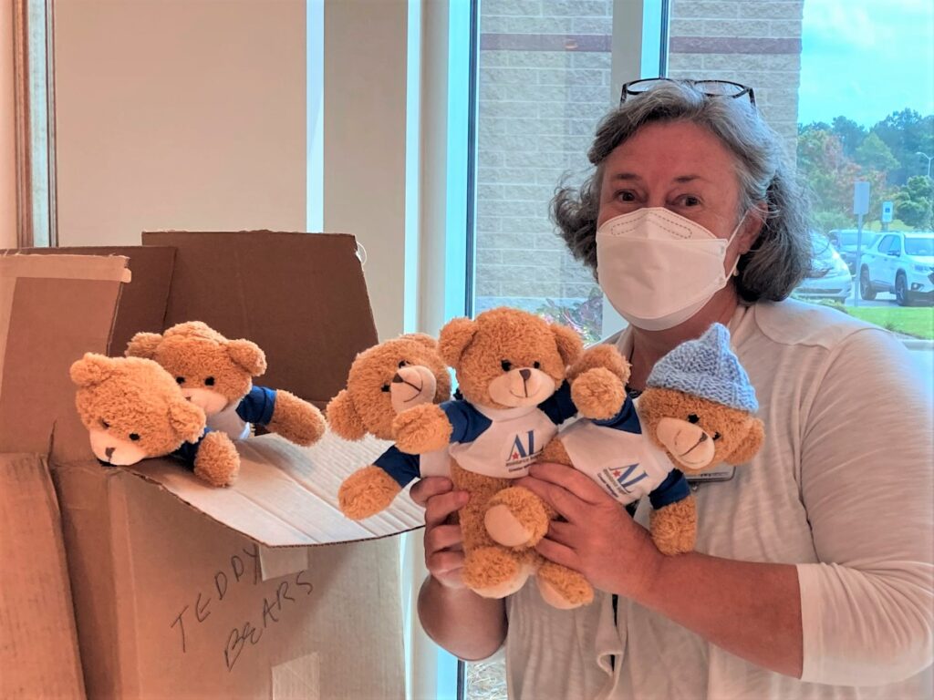 Operation Teddy Bear wins hearts  at Novant Health in Brunswick County