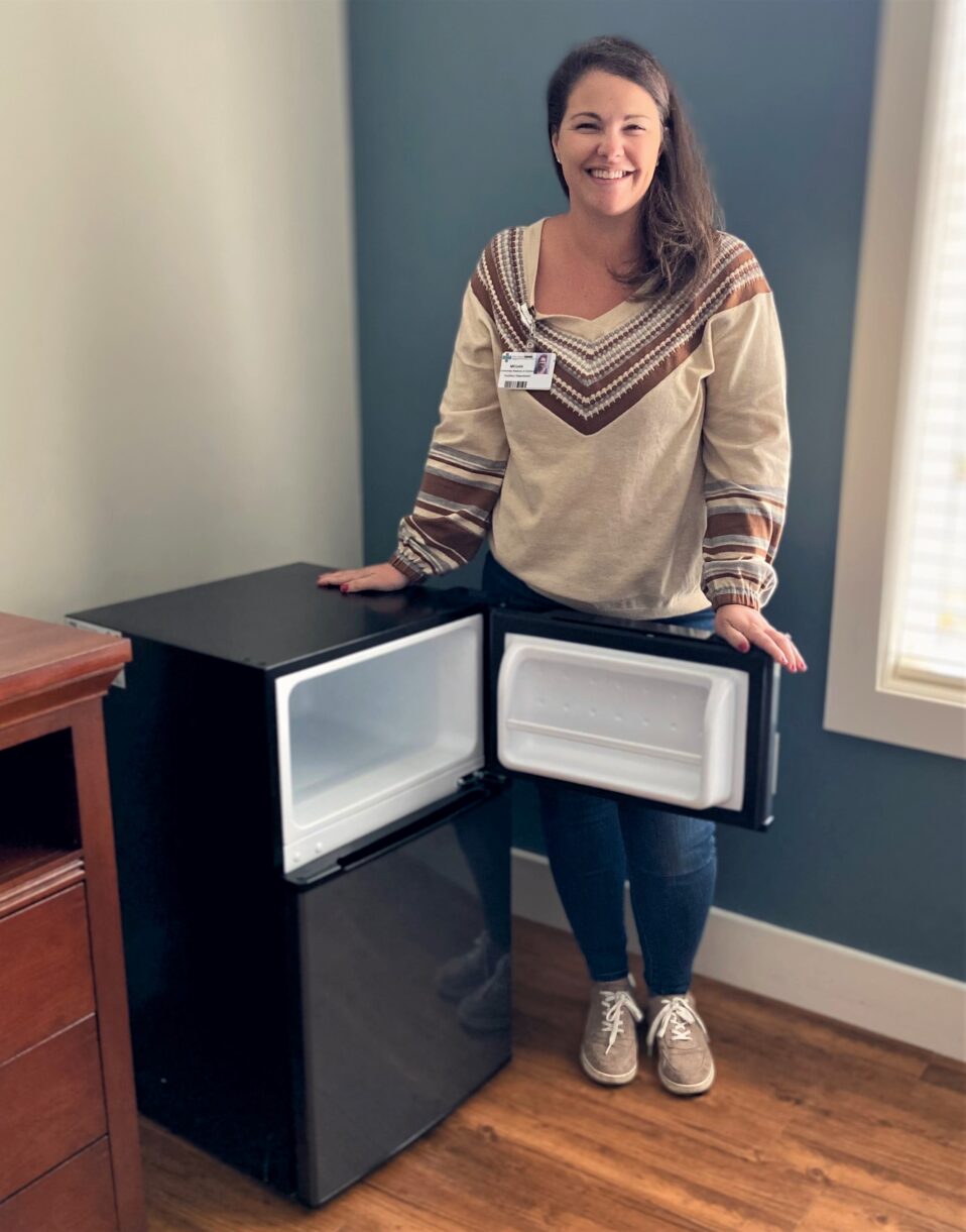 Operation SECU Family House Receives Mini Refrigerators Assistance League Greater Wilmington