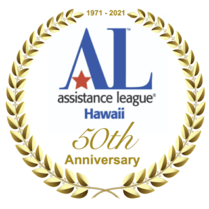 Assistance League of Hawaii 50th Anniversary Crest