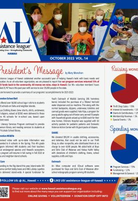 Front Page of Community Newsletter