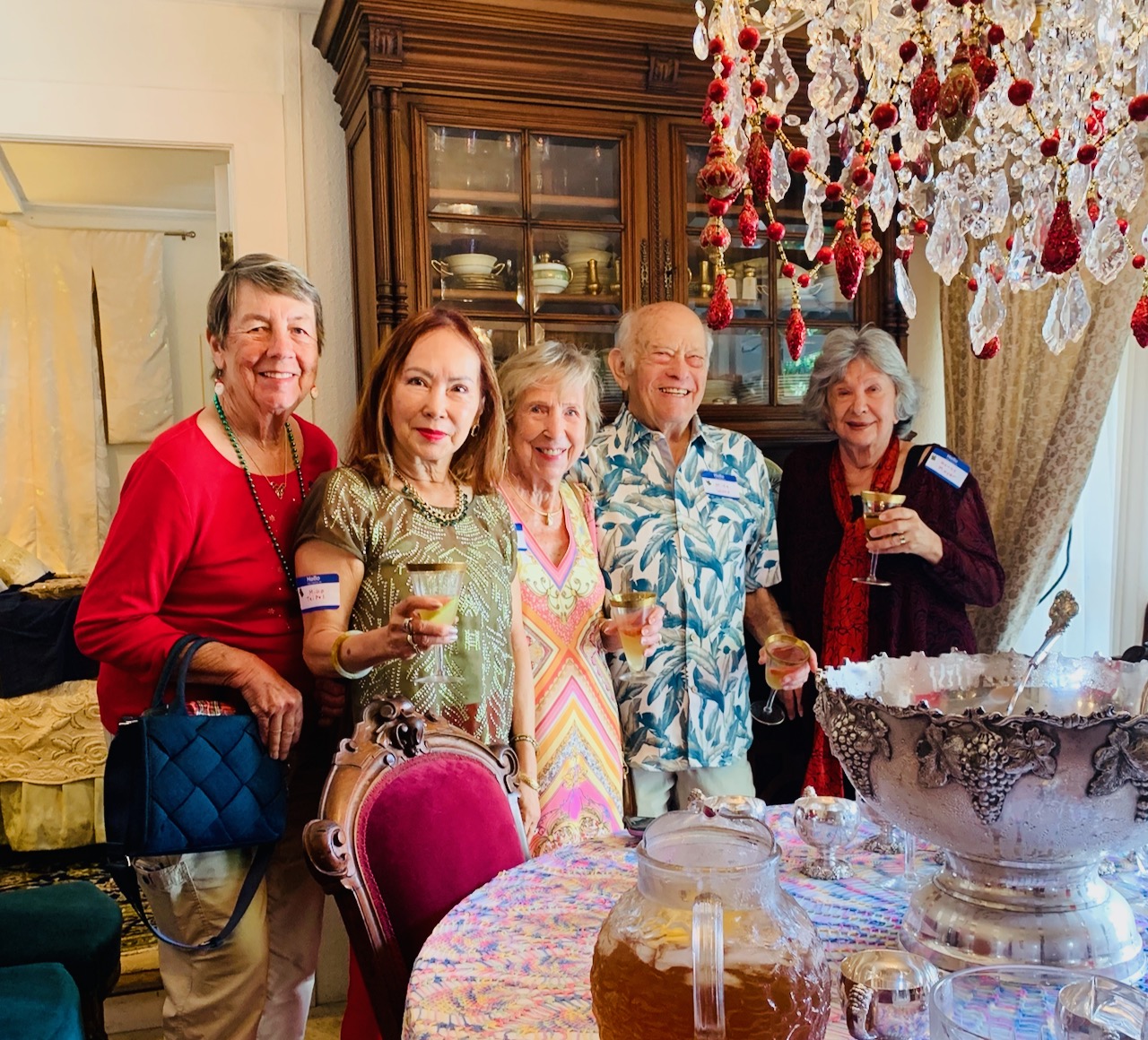 Vicki Fay, Miho Teipel, Mary and Mike Wond, Nancy Moyer