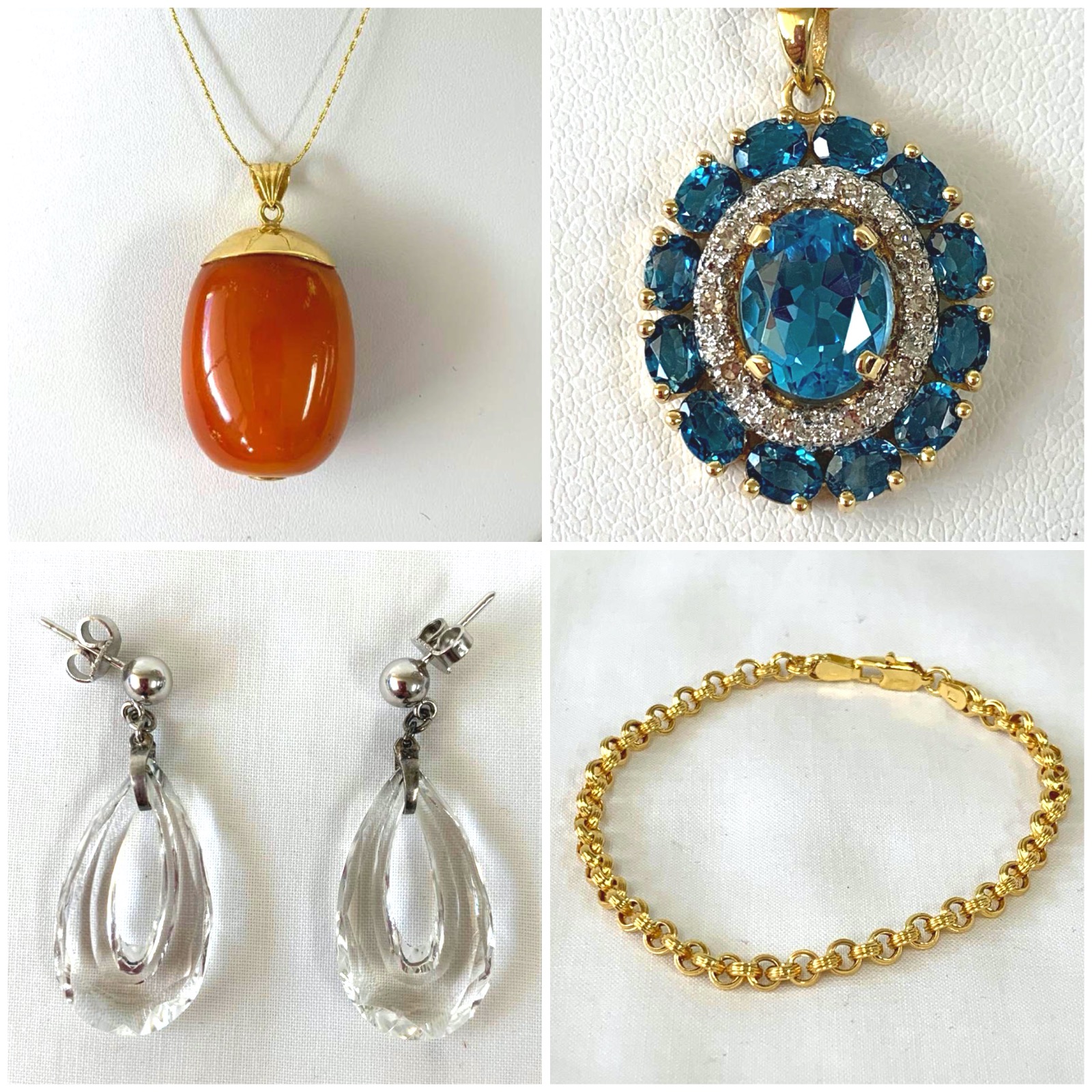 Beautiful jewelry pieces.