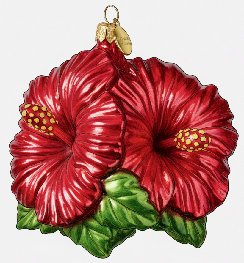 Hibiscus Ornament