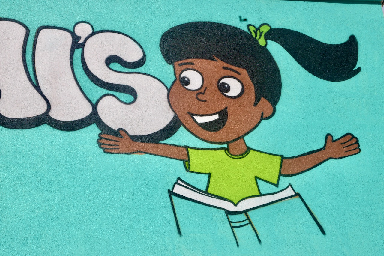 New ALH Mural in the making