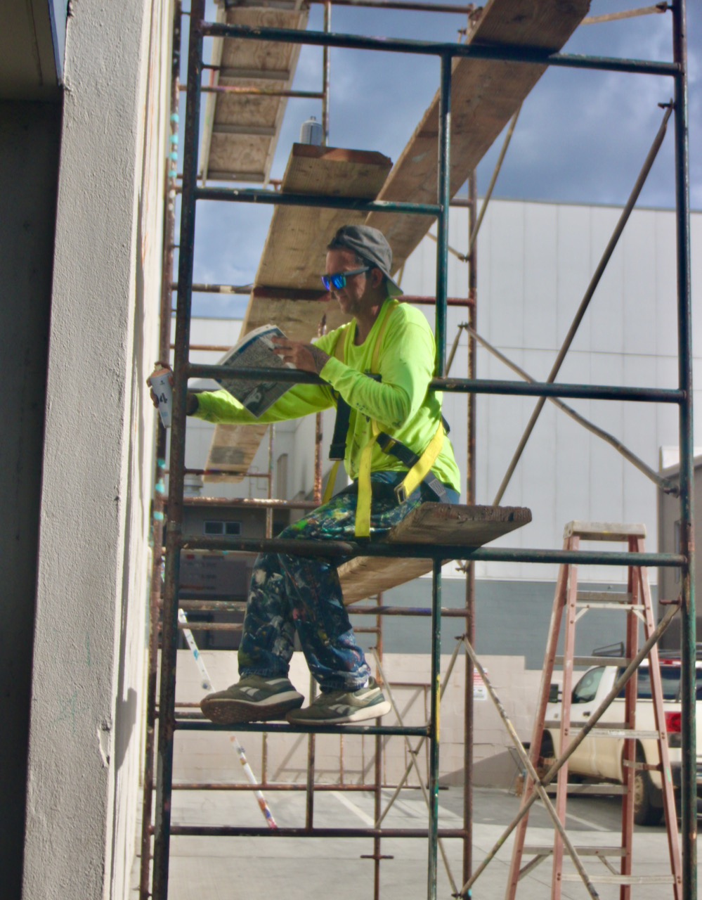 Mural Creation Day 1