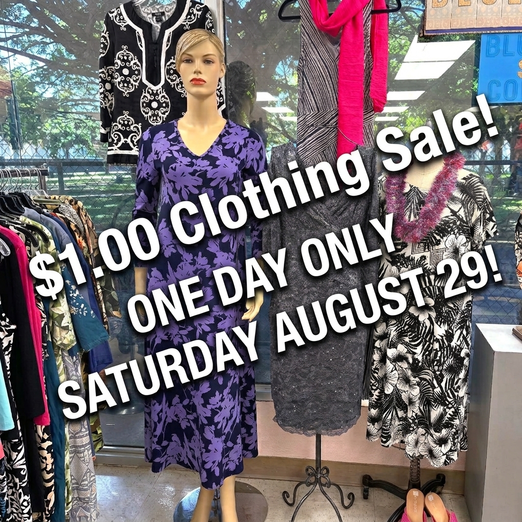 $1 CLOTHING SALE