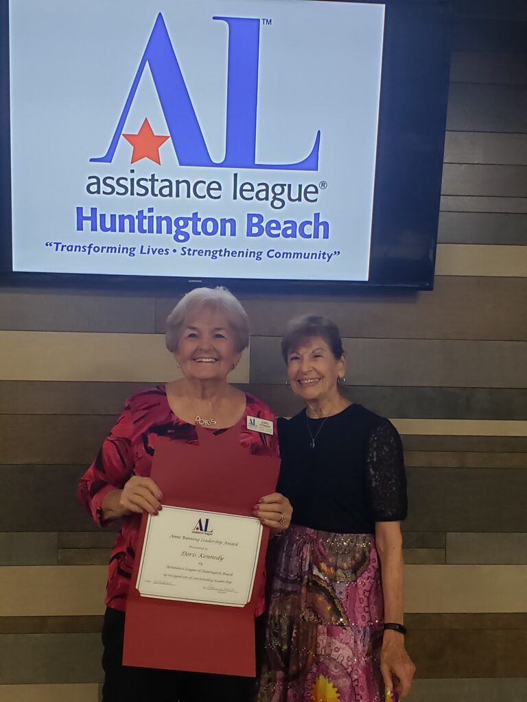 Doris Kennedy named 2022 Anne Banning Recipient! CONGRATS