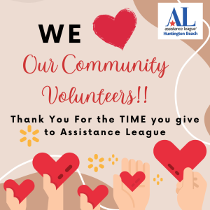 We Love Our Volunteers Heart 2023