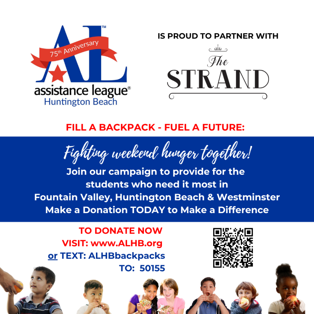 Fill a Backpack - Fuel a Future ALHB-STRAND INSTAGRAM