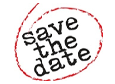 SAVE THE DATES FOR FAB FUN AND FUNDRAISING