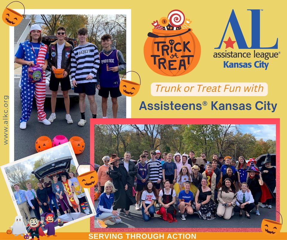 Assisteens Host Trunk or Treat for Domestic Violence Shelter