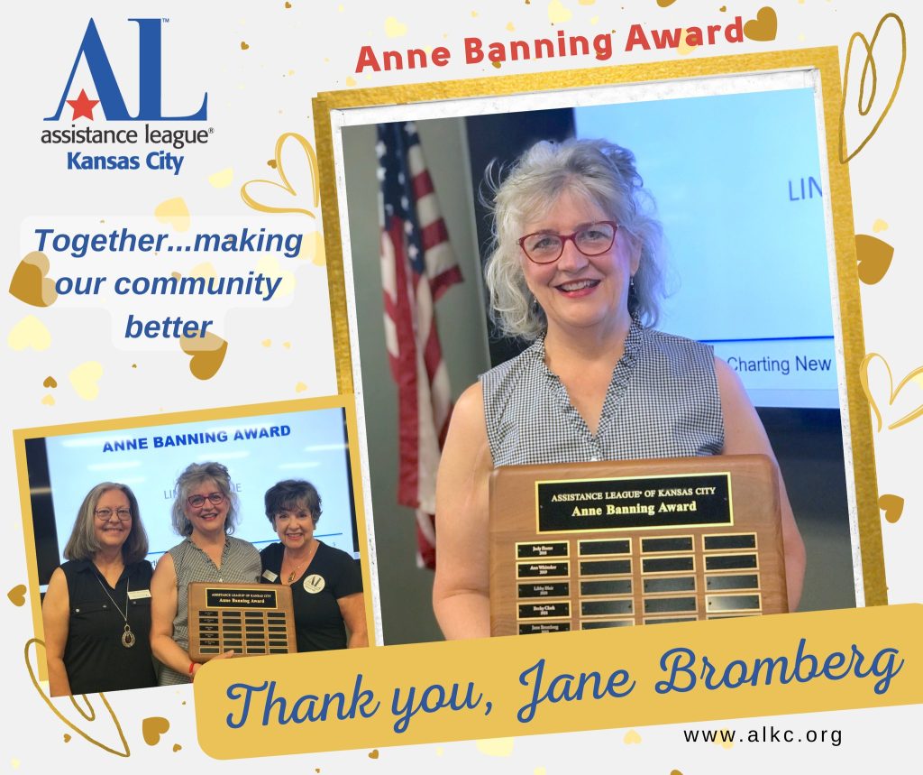 Jane Bromberg receives Ann Banning Award