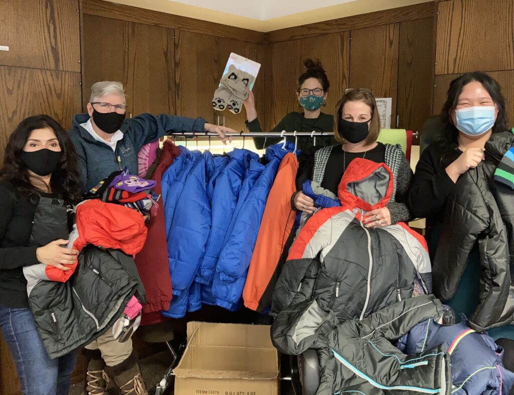 New Coats for Students in St. Paul