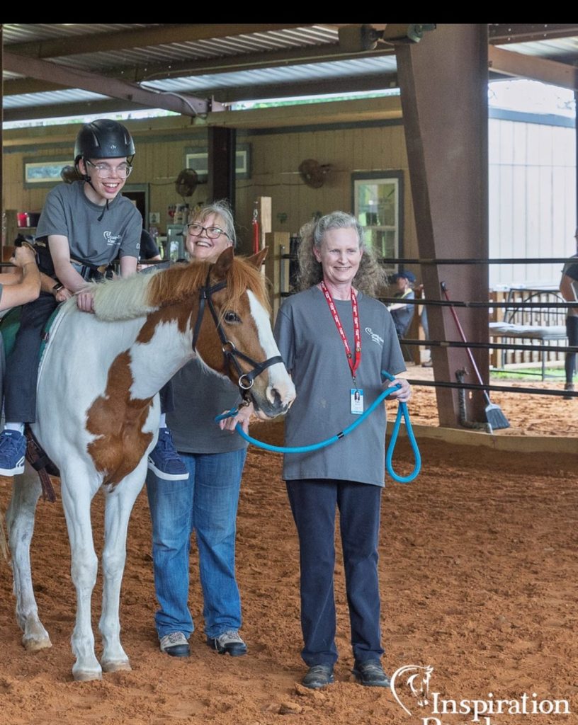 Scholarship Recipient at Inspiration Ranch
