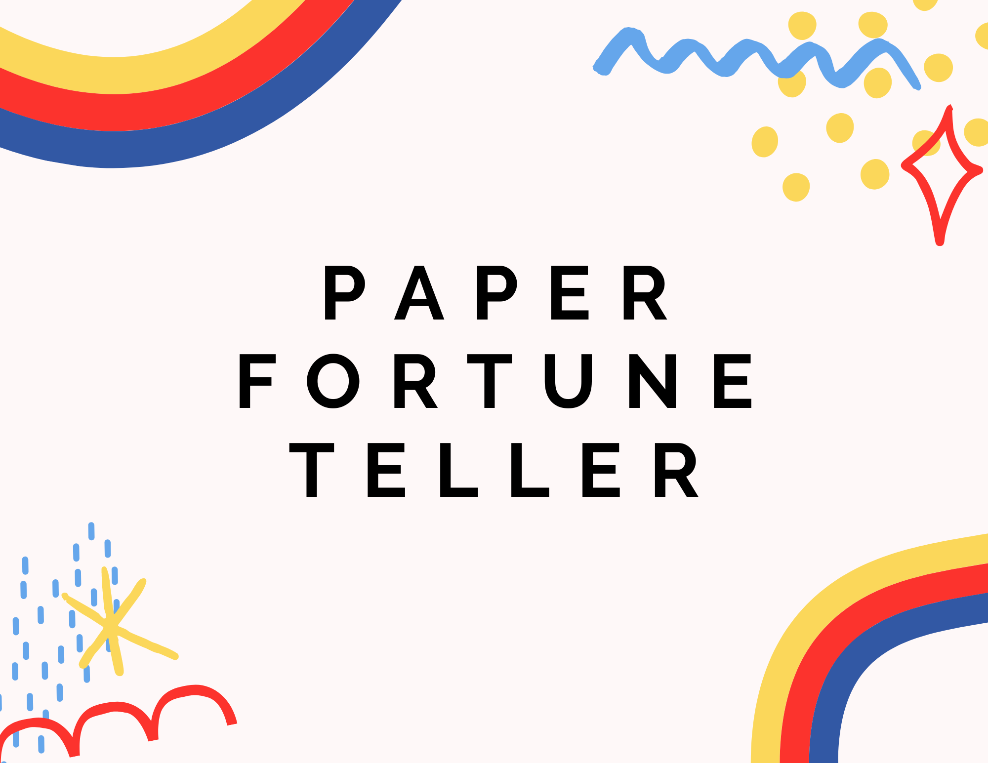 Paper Fortune Teller
