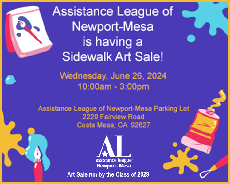 Parking Lot Art Sale!