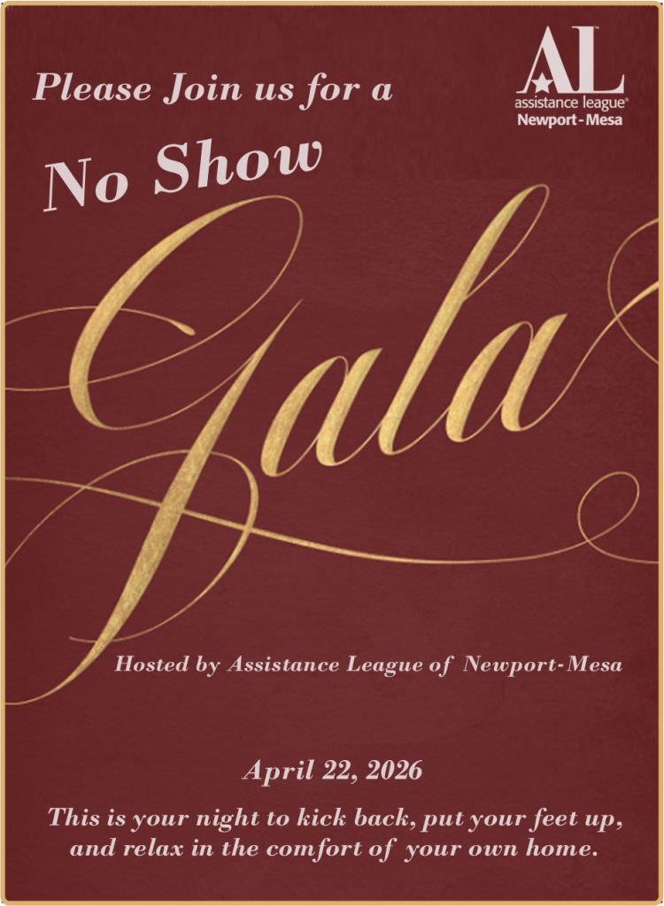 No Show Gala Fundraiser • A Night In for a Greater Good