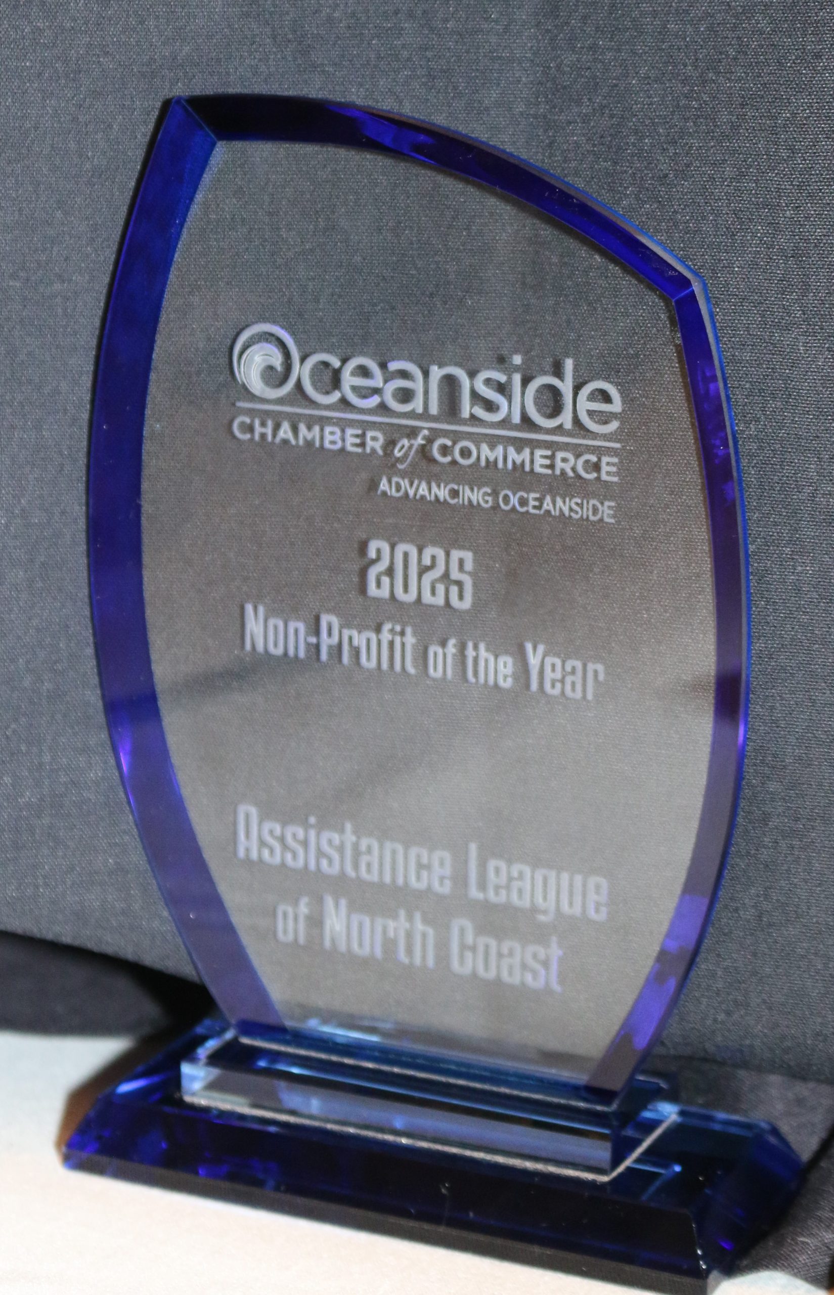 09-26-2025 Non Profit of the YEAR TROPY