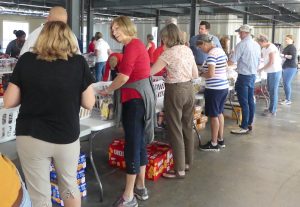 Volunteers at Weekend Food for Kids