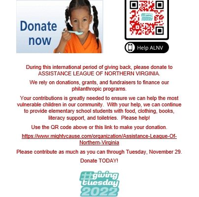 Giving Tuesday 2022 Flyer