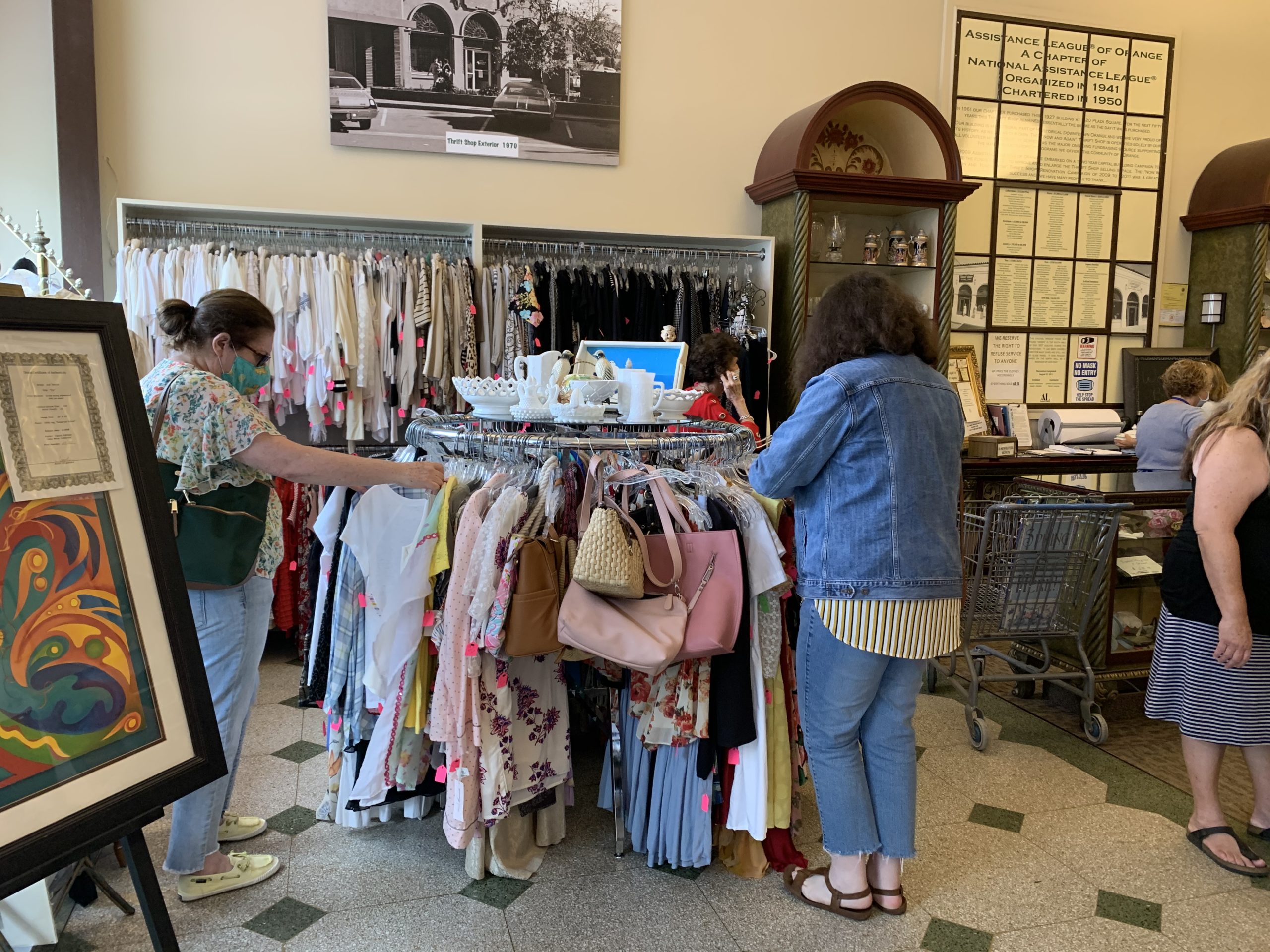 Thrift Shop Clothes Shoppers