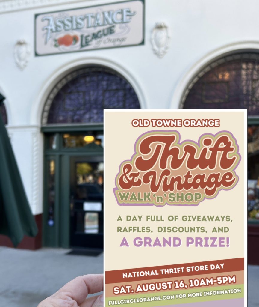 Thrift & Vintage Walk 'N Shop Event August 16