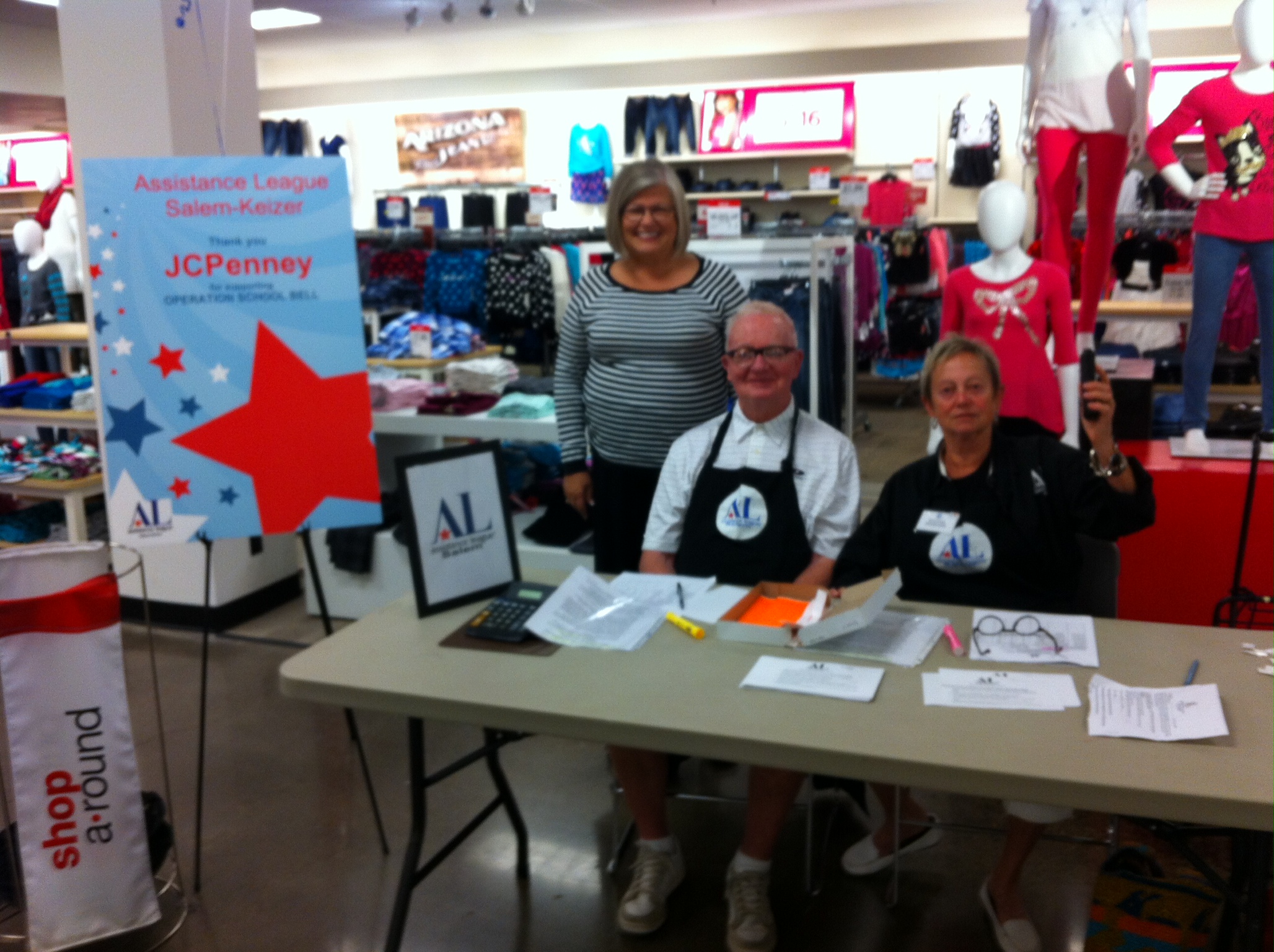 Shopping night check-in | Assistance League – Salem-Keizer