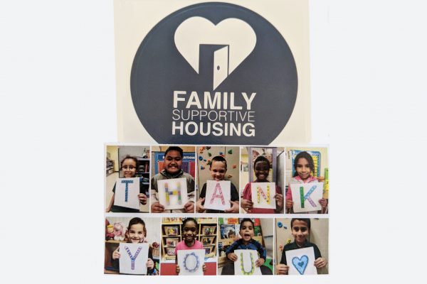 Thank You photo from Family Supportive Housing