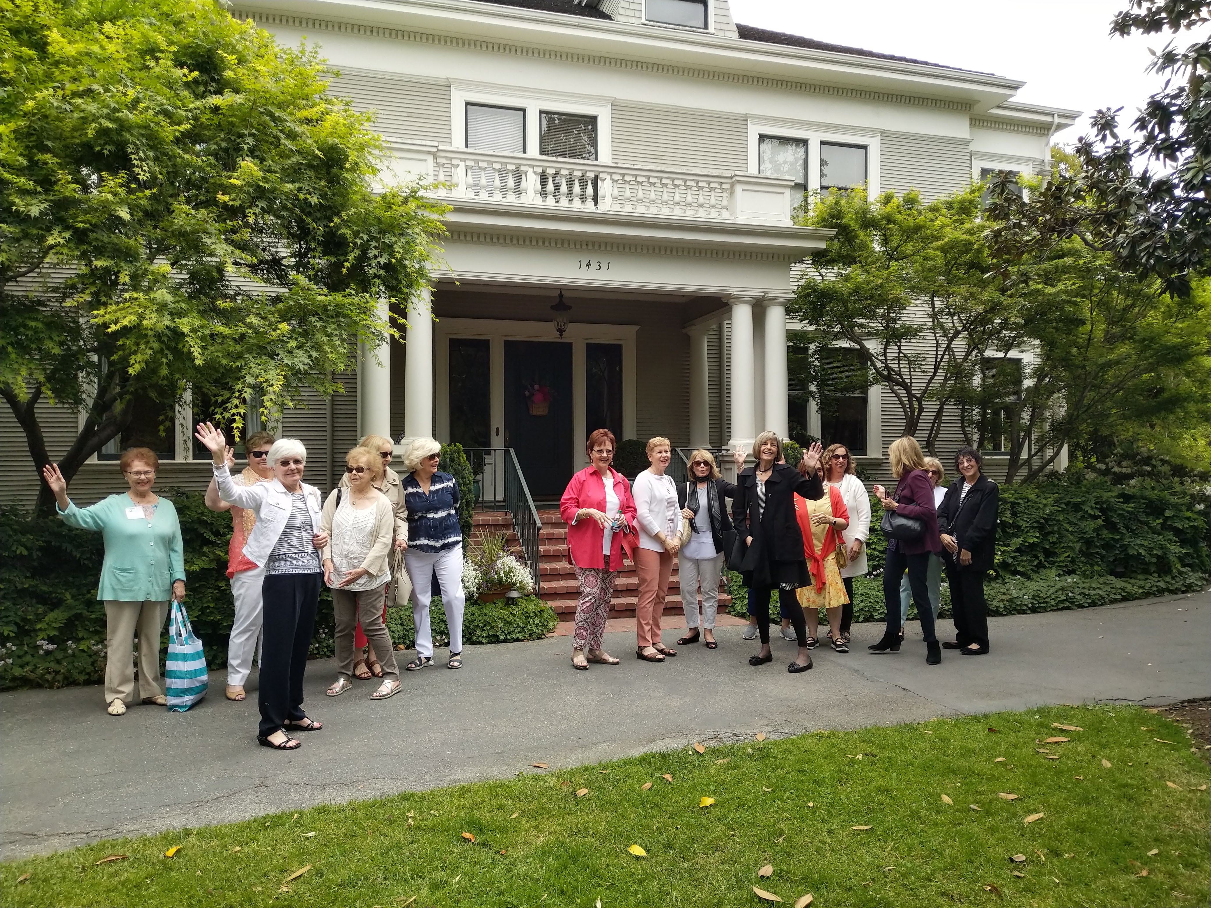 Members at Gamble House event