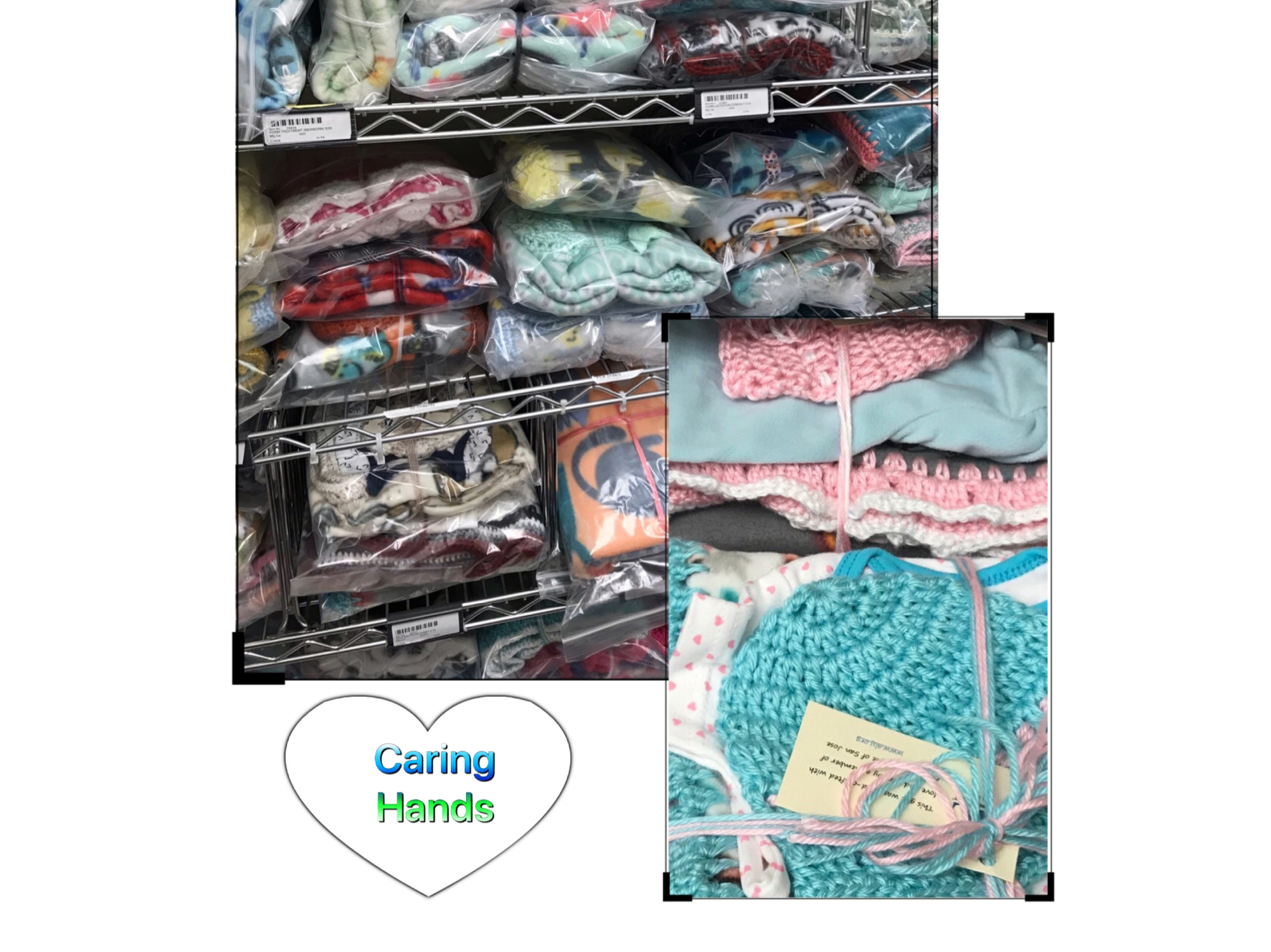 Caring Hands layettes at SCVMC