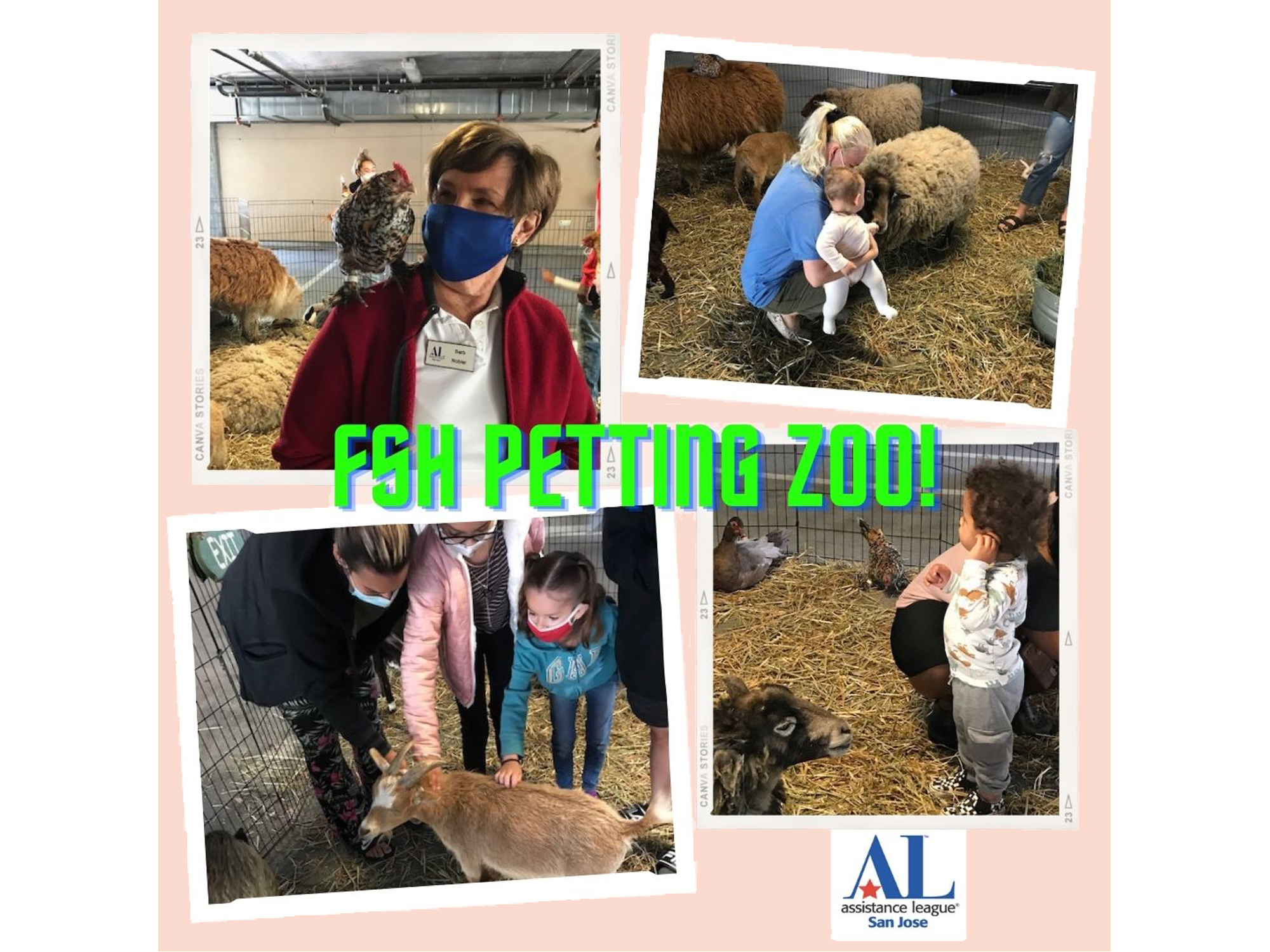 Petting Zoo at Family Supportive Housing