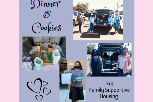 Dinner and Cookies for Family Supportive Housing
