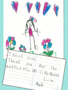 Student Thank You Note