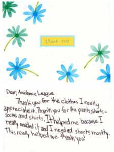 Student Thank You Note