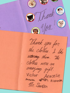 Student Thank You Note