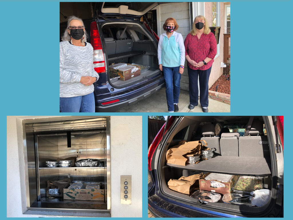 Making Dinners for Family Supportive Housing Assistance League San