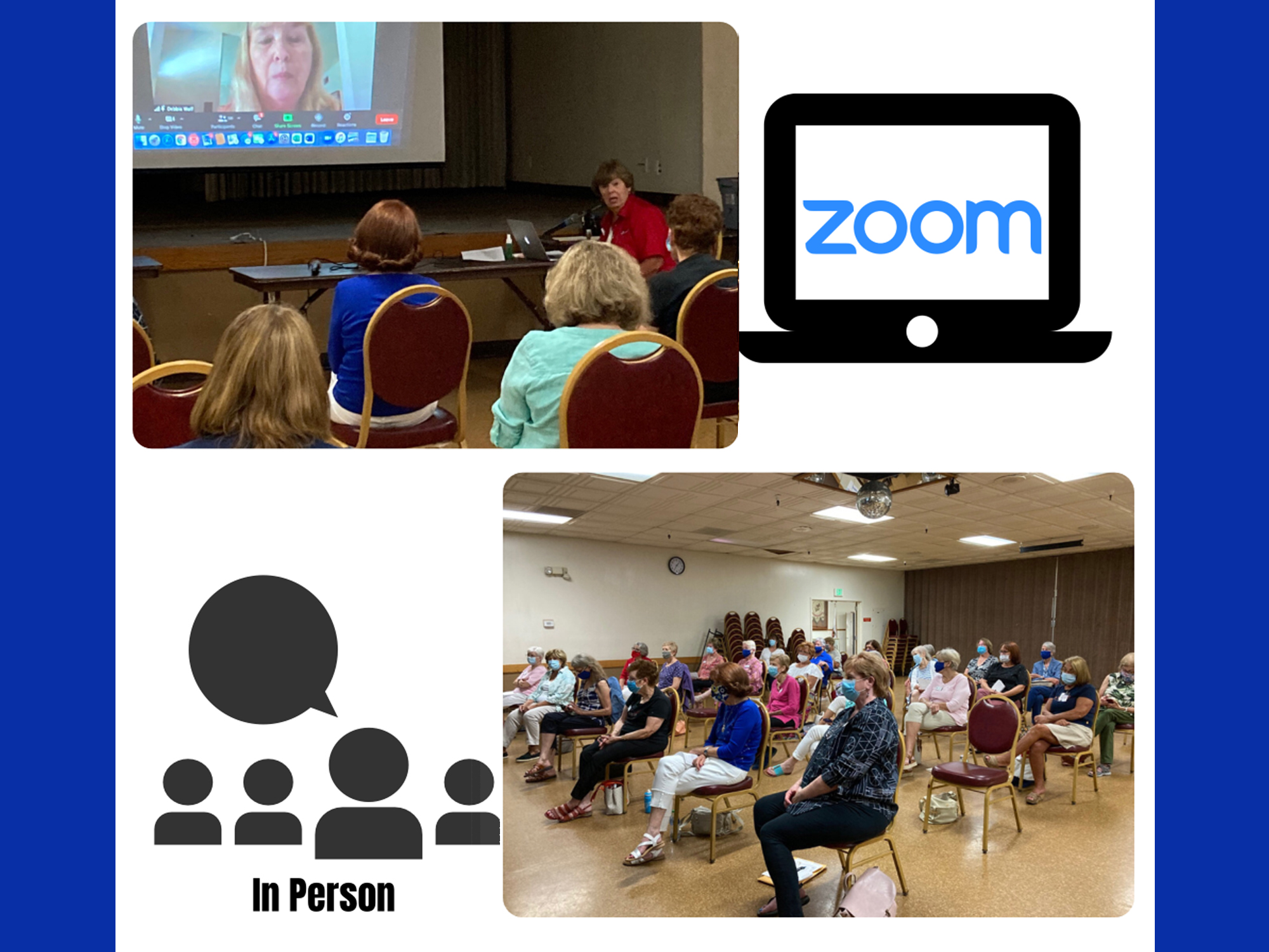August 2021 Regular Meeting by Zoom and In Person