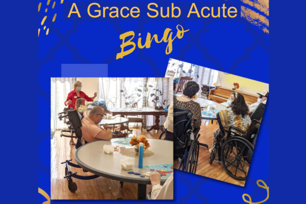 Bingo at A Grace Sub Acute & Skilled Care