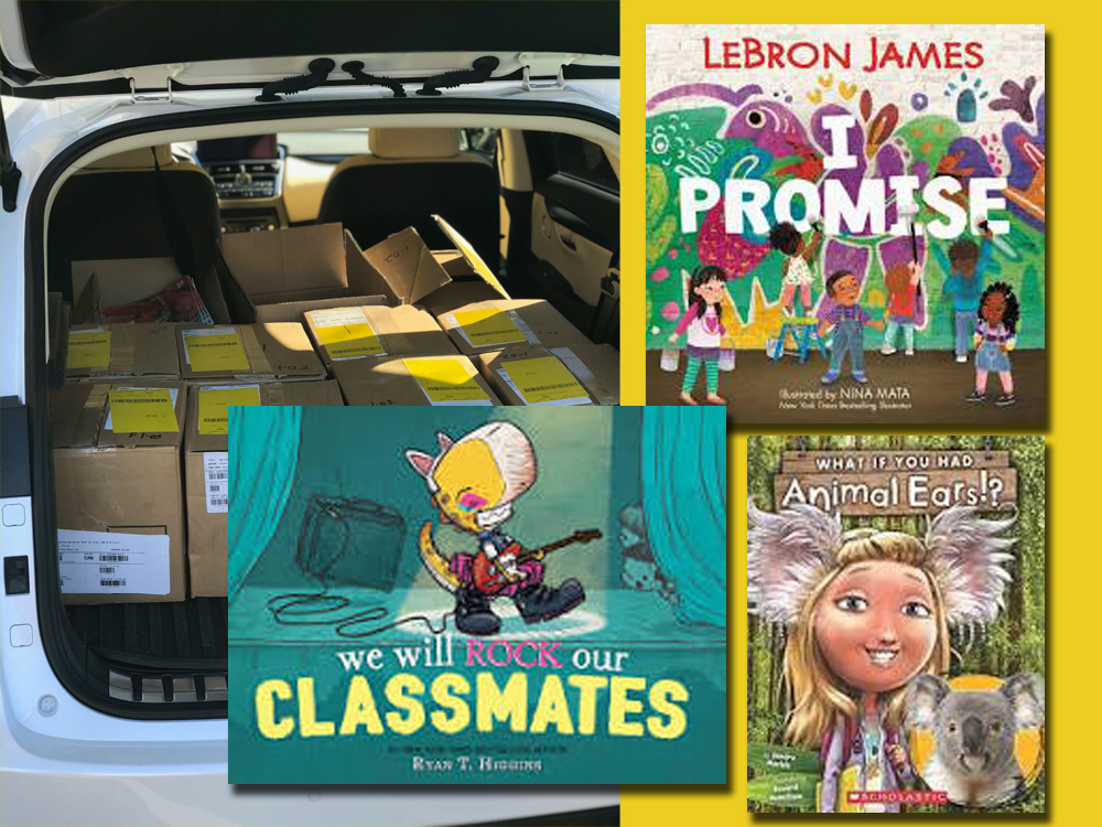 October Book Delivery - We will ROCK our Classmates, I Promise, What if you had Animal Ears?